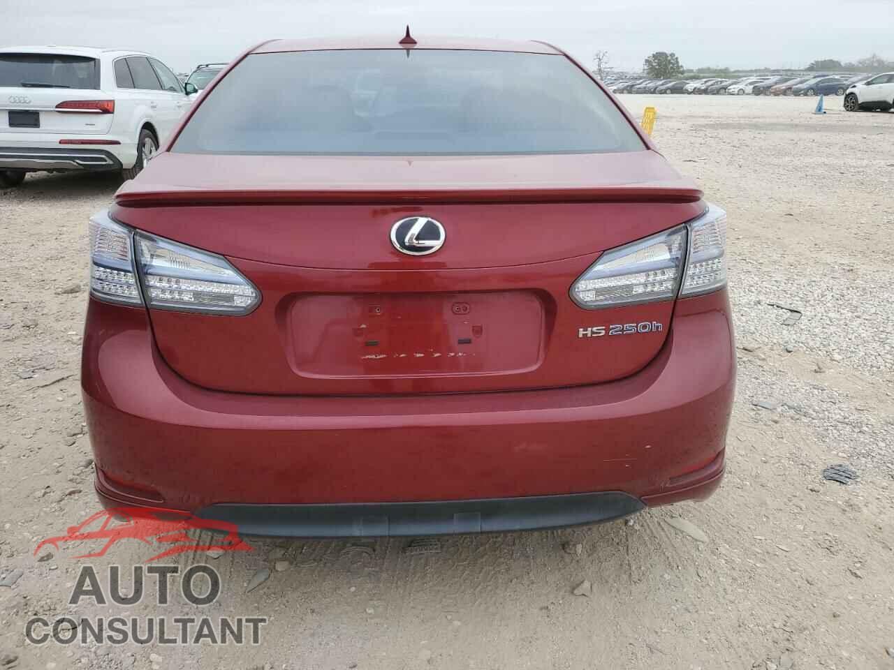 LEXUS HS 2011 - JTHBB1BA0B2044293