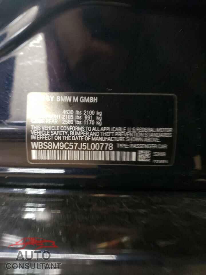 BMW M3 2018 - WBS8M9C57J5L00778