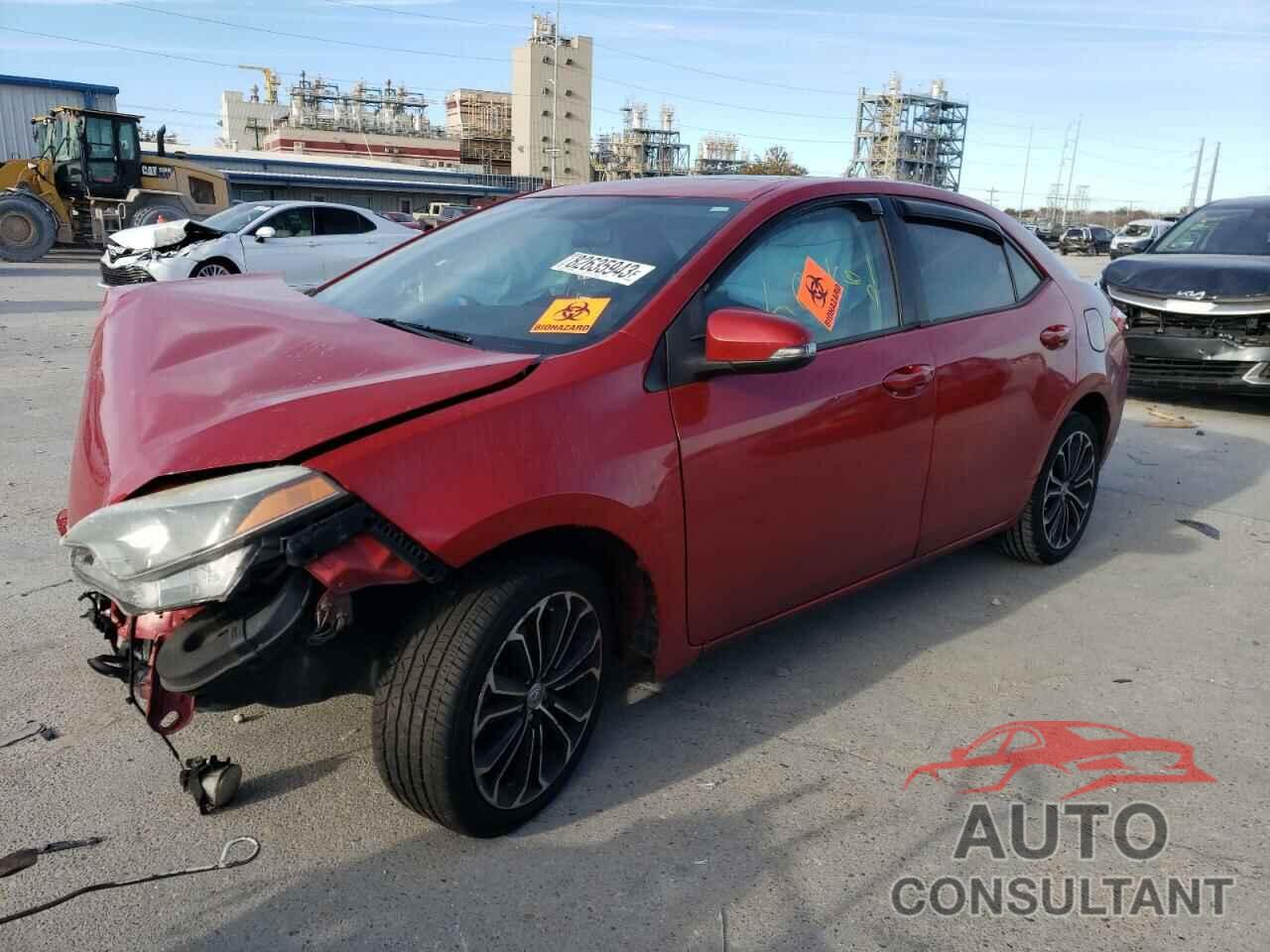 TOYOTA COROLLA 2016 - 2T1BURHE3GC630547