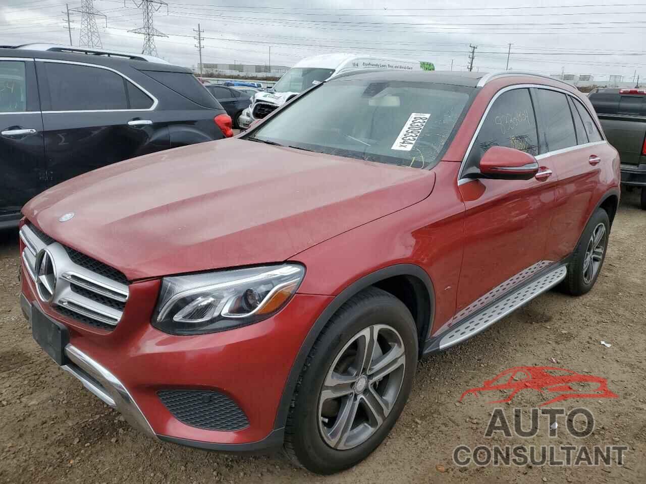 MERCEDES-BENZ GLC-CLASS 2017 - WDC0G4KB7HF124786