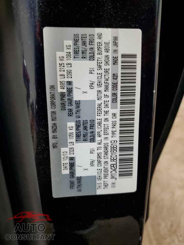 MAZDA 5 2014 - JM1CW2BL8E0168619