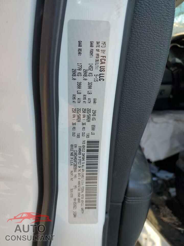 DODGE DURANGO 2015 - 1C4RDHAG4FC869844