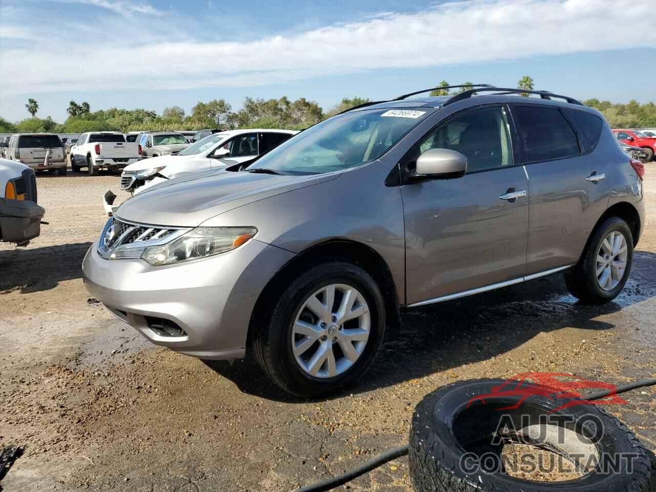NISSAN MURANO 2012 - JN8AZ1MW6CW228539