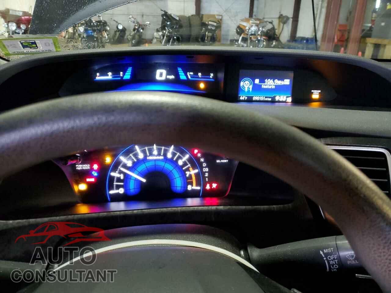 HONDA CIVIC 2013 - 19XFB2F50DE208475
