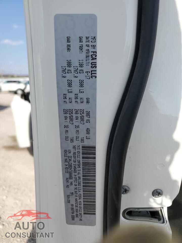 JEEP COMPASS 2017 - 3C4NJDBB2HT680068