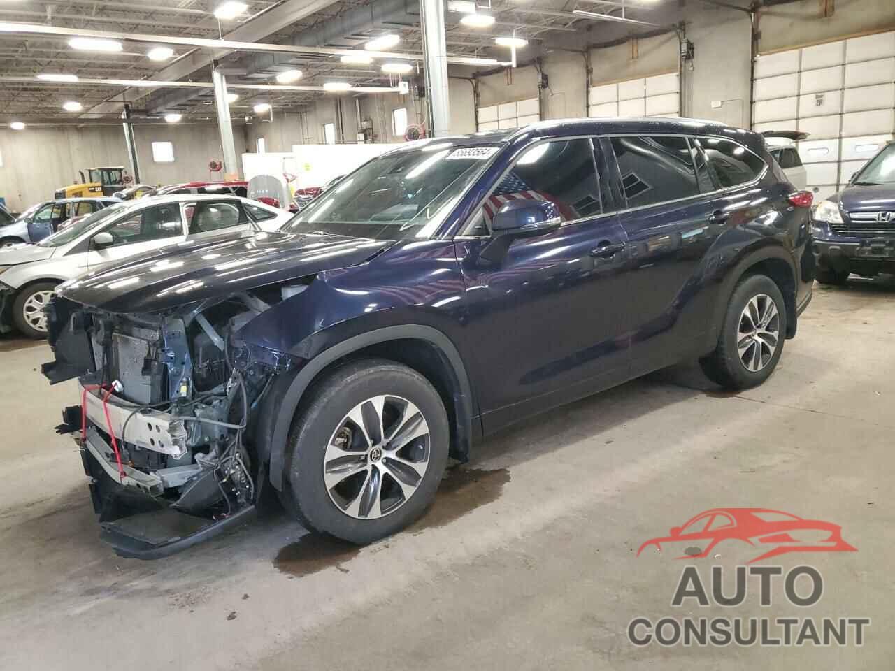 TOYOTA HIGHLANDER 2021 - 5TDGZRBH2MS549004