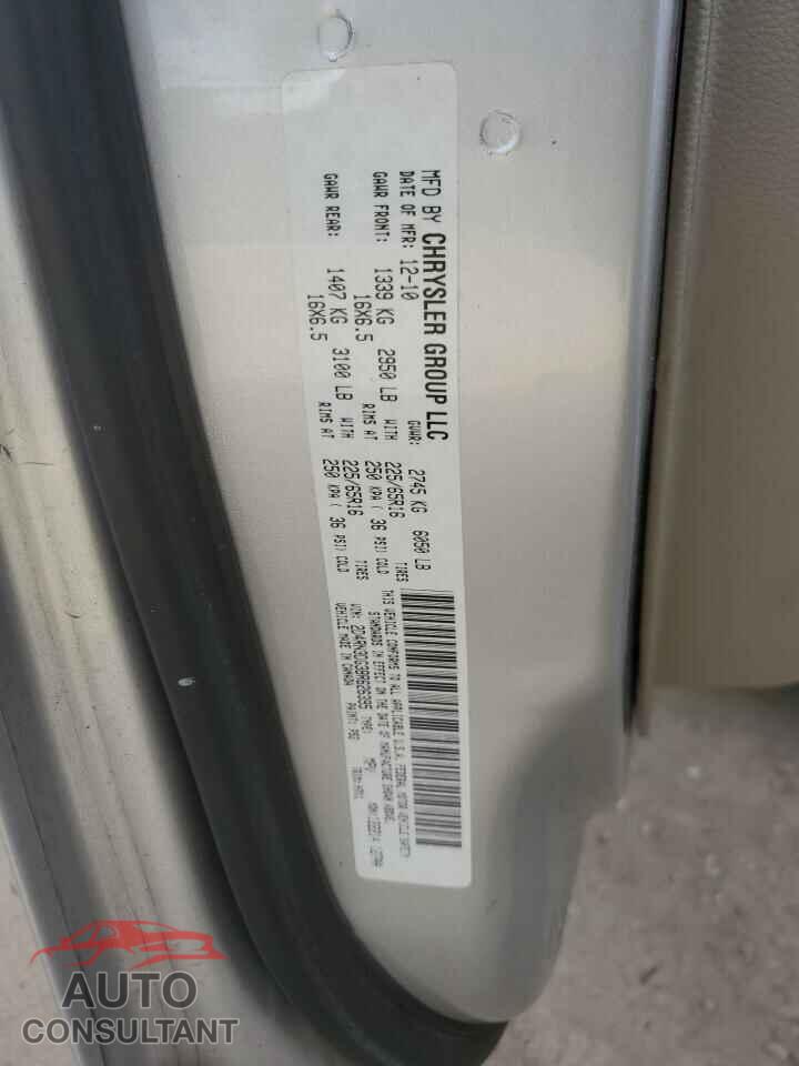 DODGE CARAVAN 2011 - 2D4RN3DG3BR626395