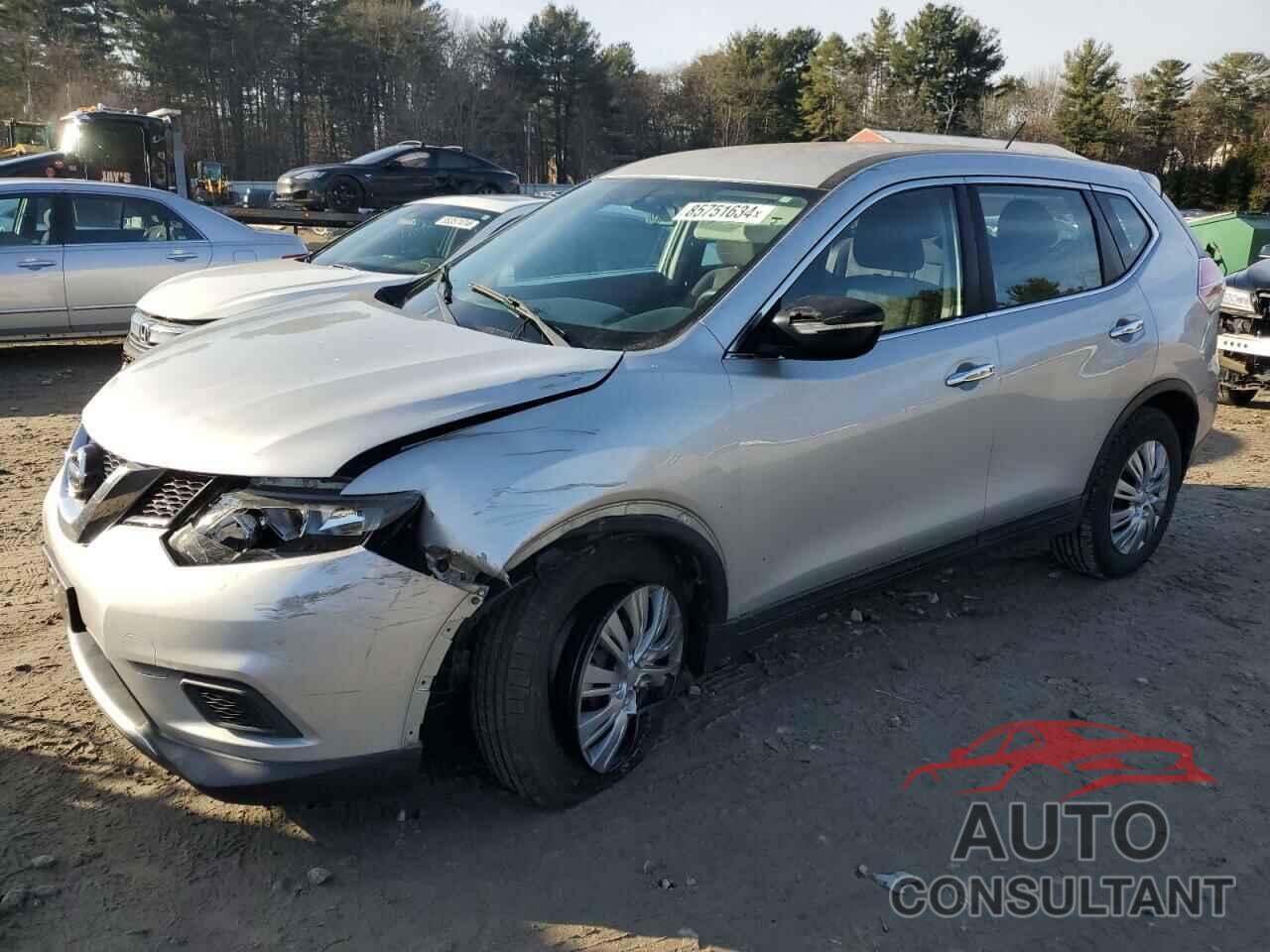 NISSAN ROGUE 2015 - KNMAT2MV4FP516620