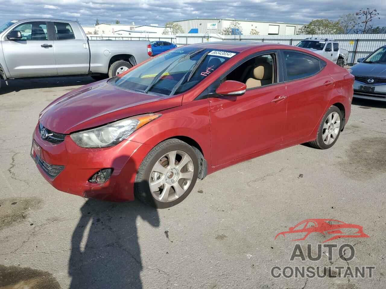 HYUNDAI ELANTRA 2013 - KMHDH4AE0DU564575