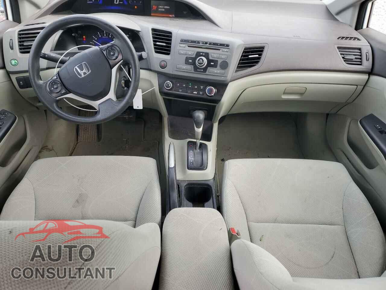 HONDA CIVIC 2012 - 2HGFB2F52CH309067
