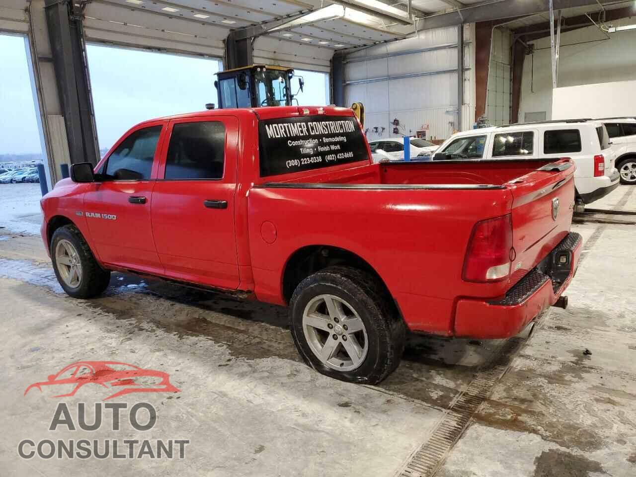 DODGE RAM 1500 2012 - 1C6RD7KT3CS168324