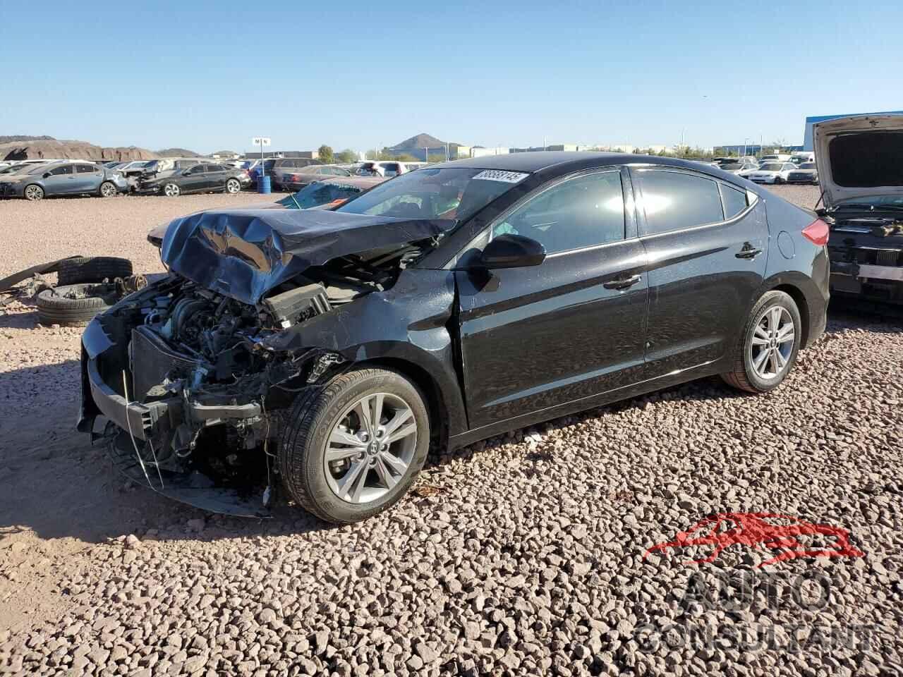 HYUNDAI ELANTRA 2018 - 5NPD84LF1JH252541