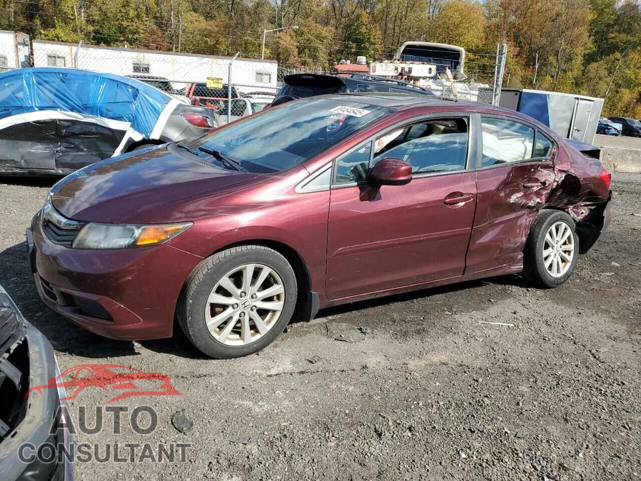 HONDA CIVIC 2012 - 19XFB2F89CE103202