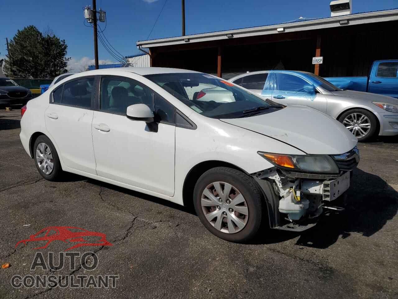 HONDA CIVIC 2012 - 19XFB2F52CE372003