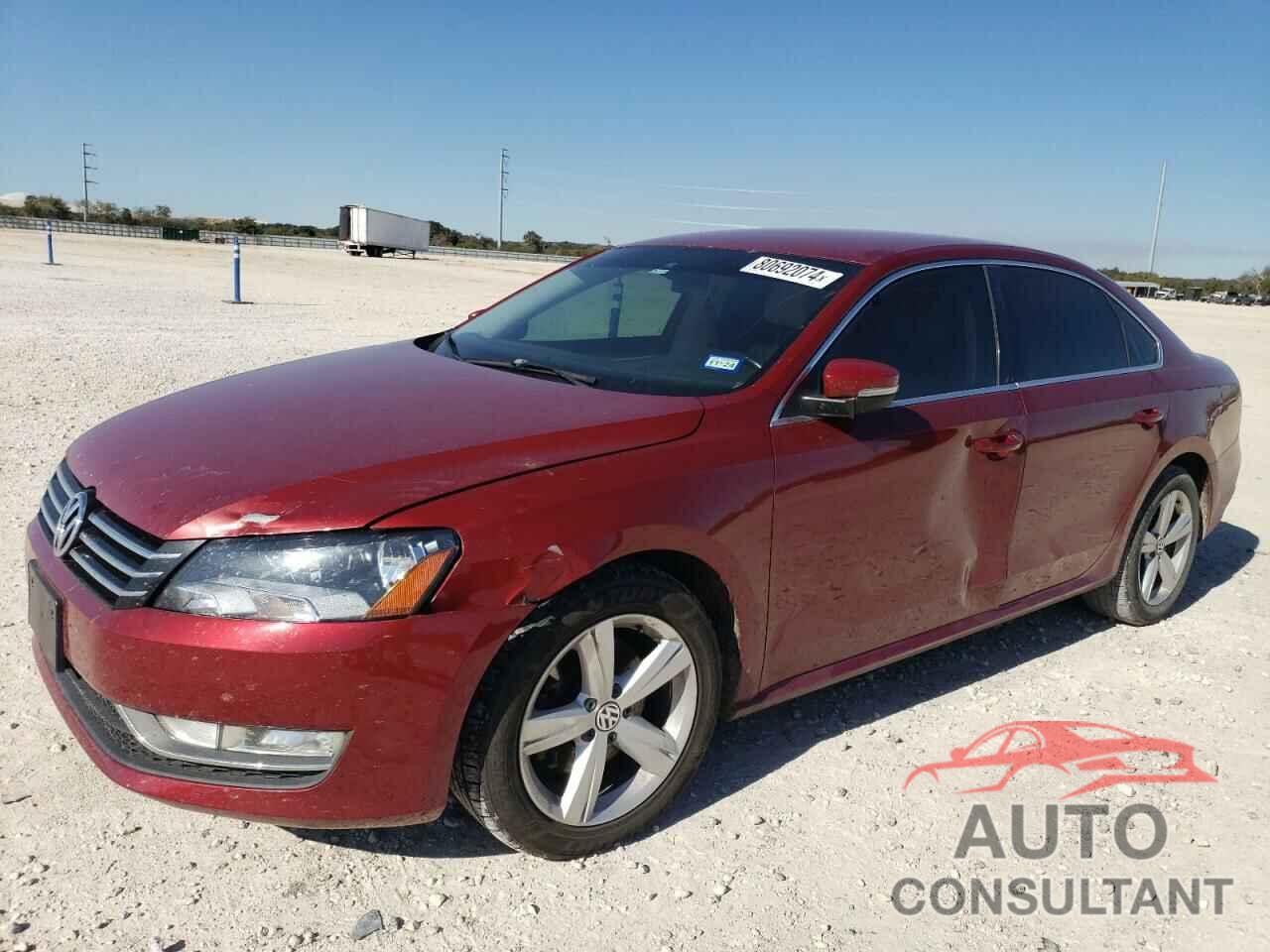 VOLKSWAGEN PASSAT 2015 - 1VWAT7A3XFC070669