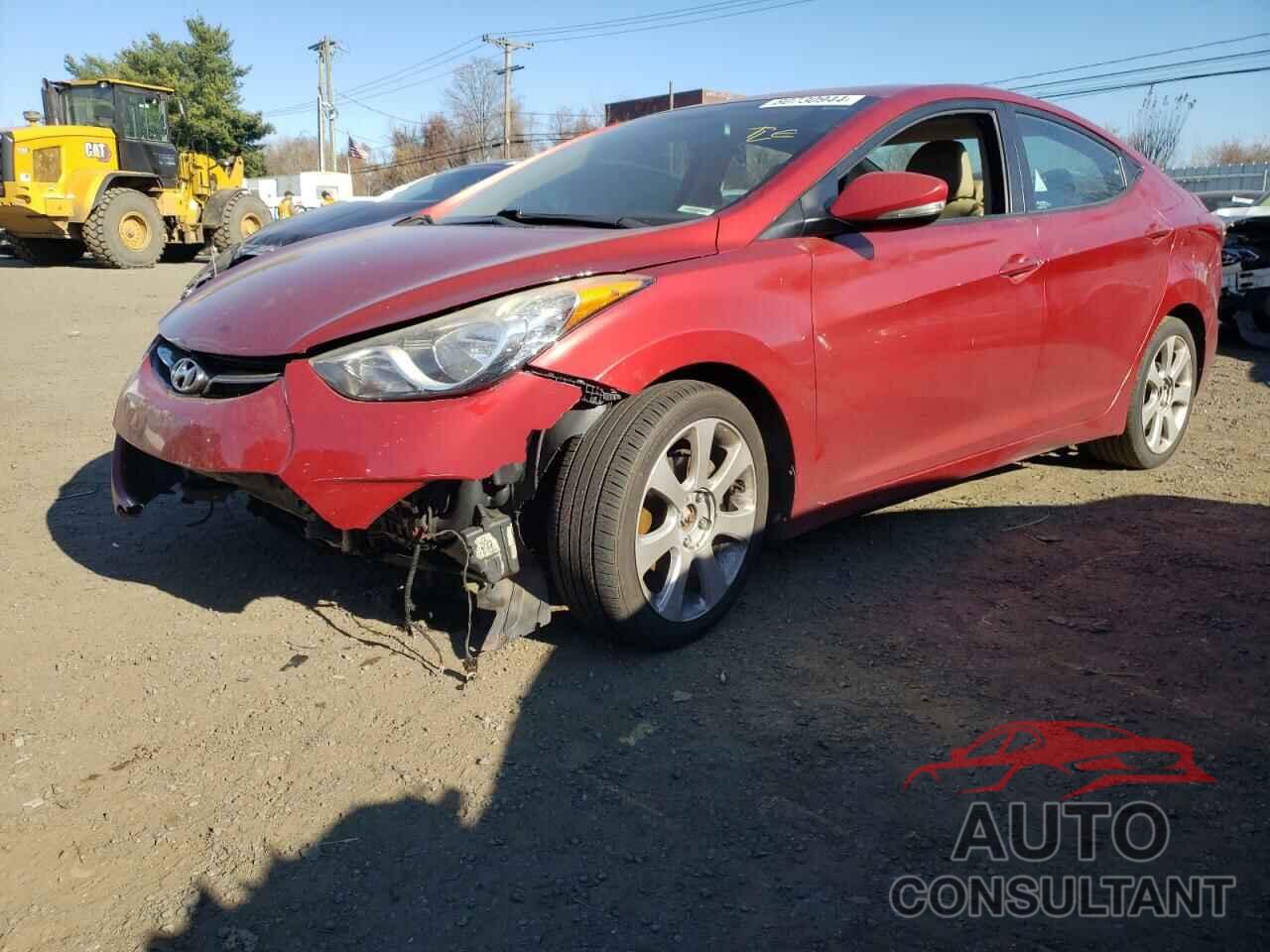 HYUNDAI ELANTRA 2012 - KMHDH4AE2CU226447