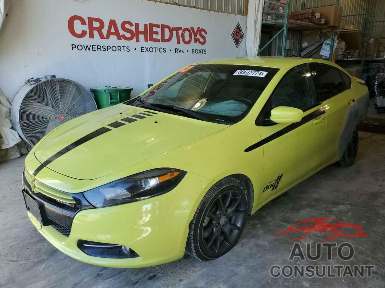 DODGE DART 2013 - 1C3CDFBA9DD200243