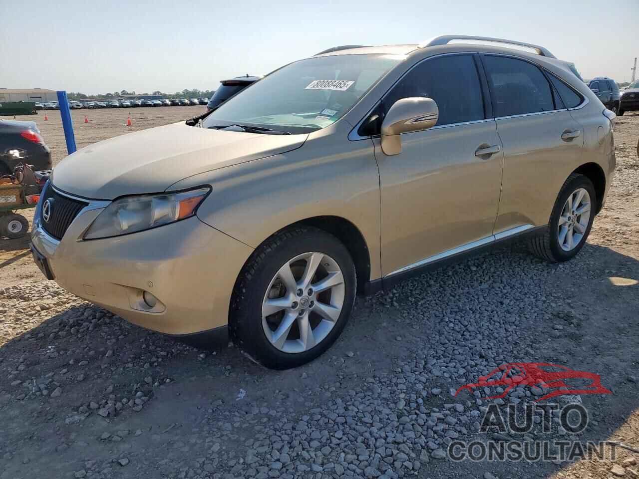 LEXUS RX350 2010 - 2T2ZK1BA4AC017187
