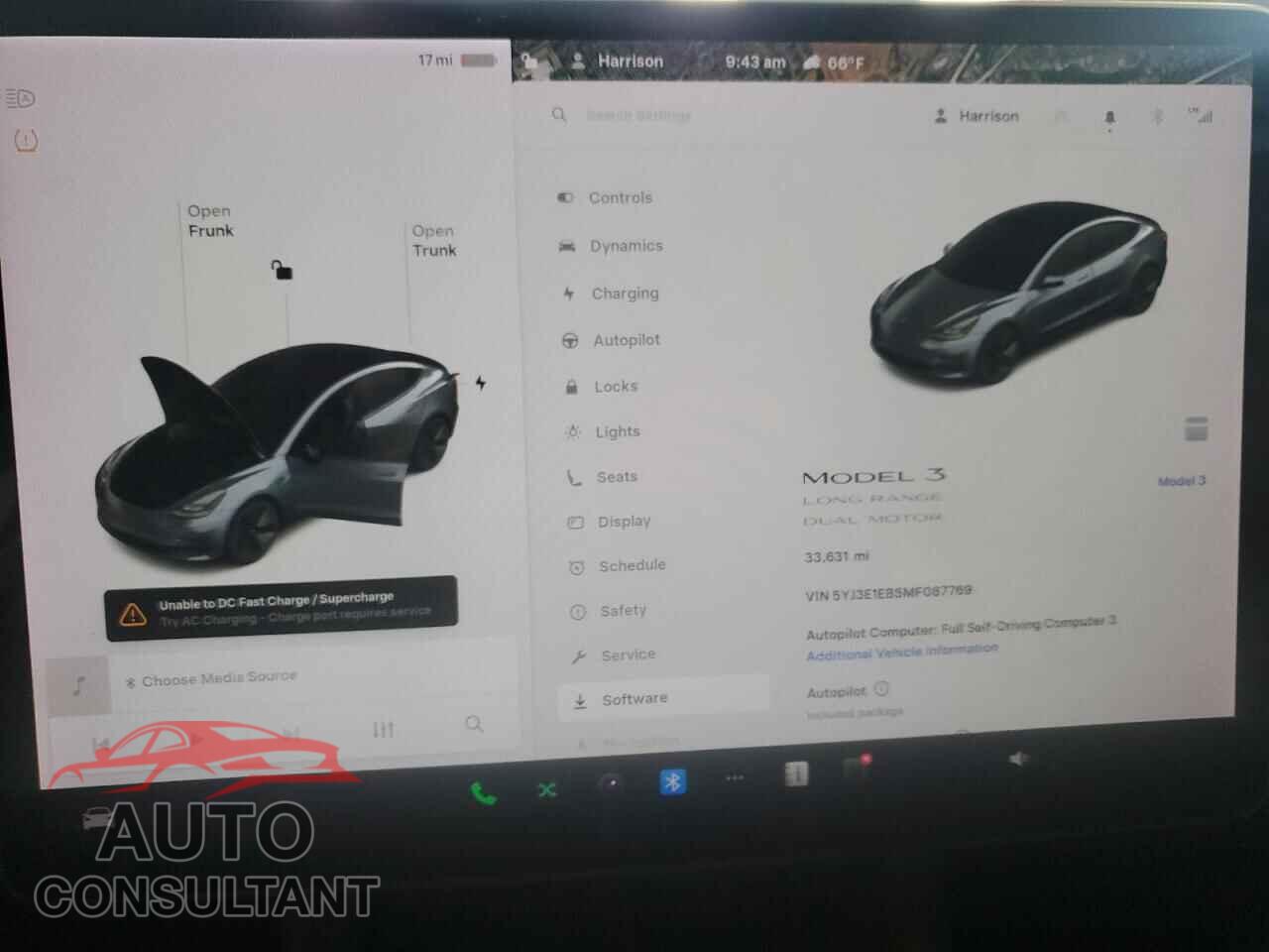 TESLA MODEL 3 2021 - 5YJ3E1EB5MF087769