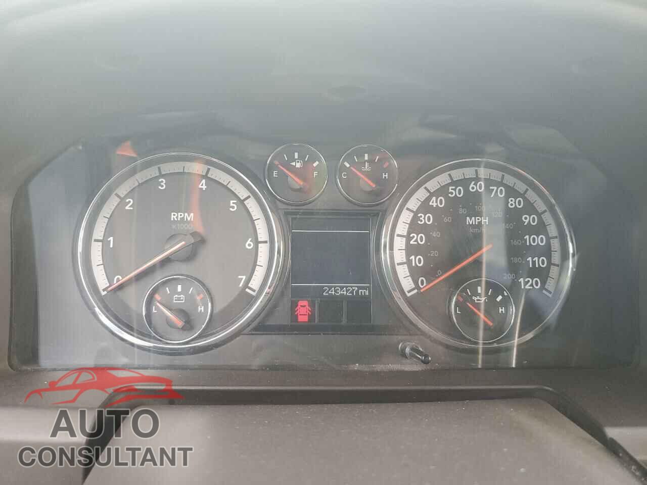 DODGE RAM 1500 2012 - 1C6RD6LT9CS302407