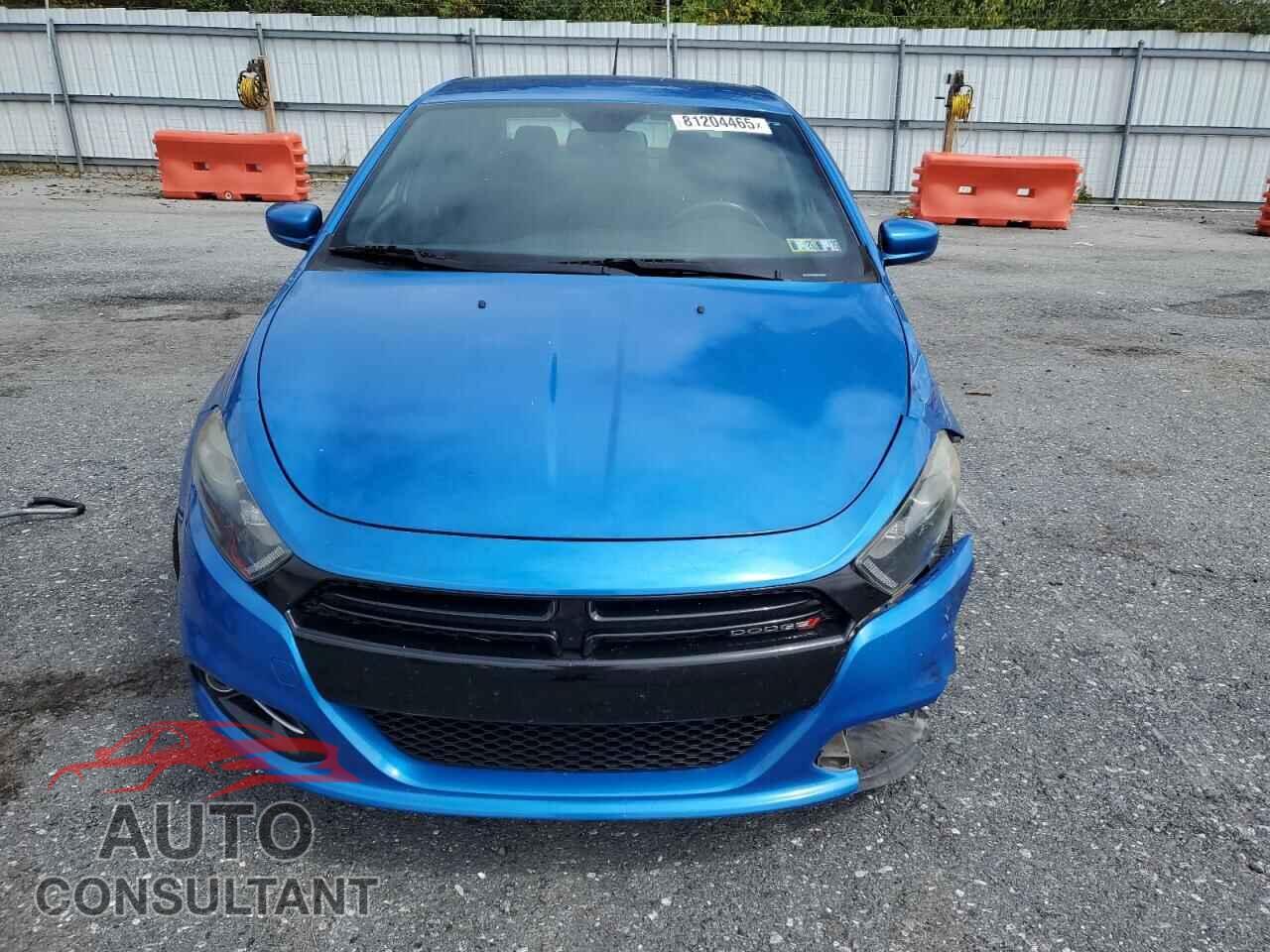 DODGE DART 2015 - 1C3CDFBB7FD299267