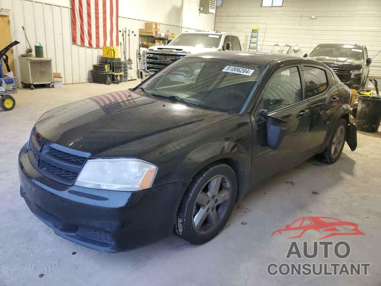 DODGE AVENGER 2013 - 1C3CDZAG7DN749814