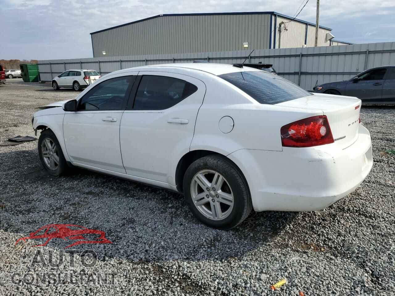 DODGE AVENGER 2012 - 1C3CDZCB6CN221505