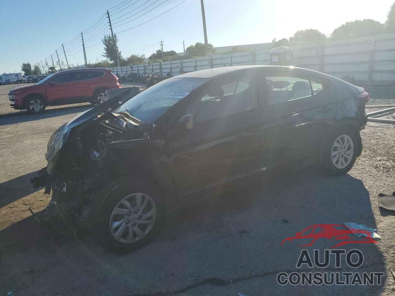 HYUNDAI ELANTRA 2017 - KMHD74LF9HU115250