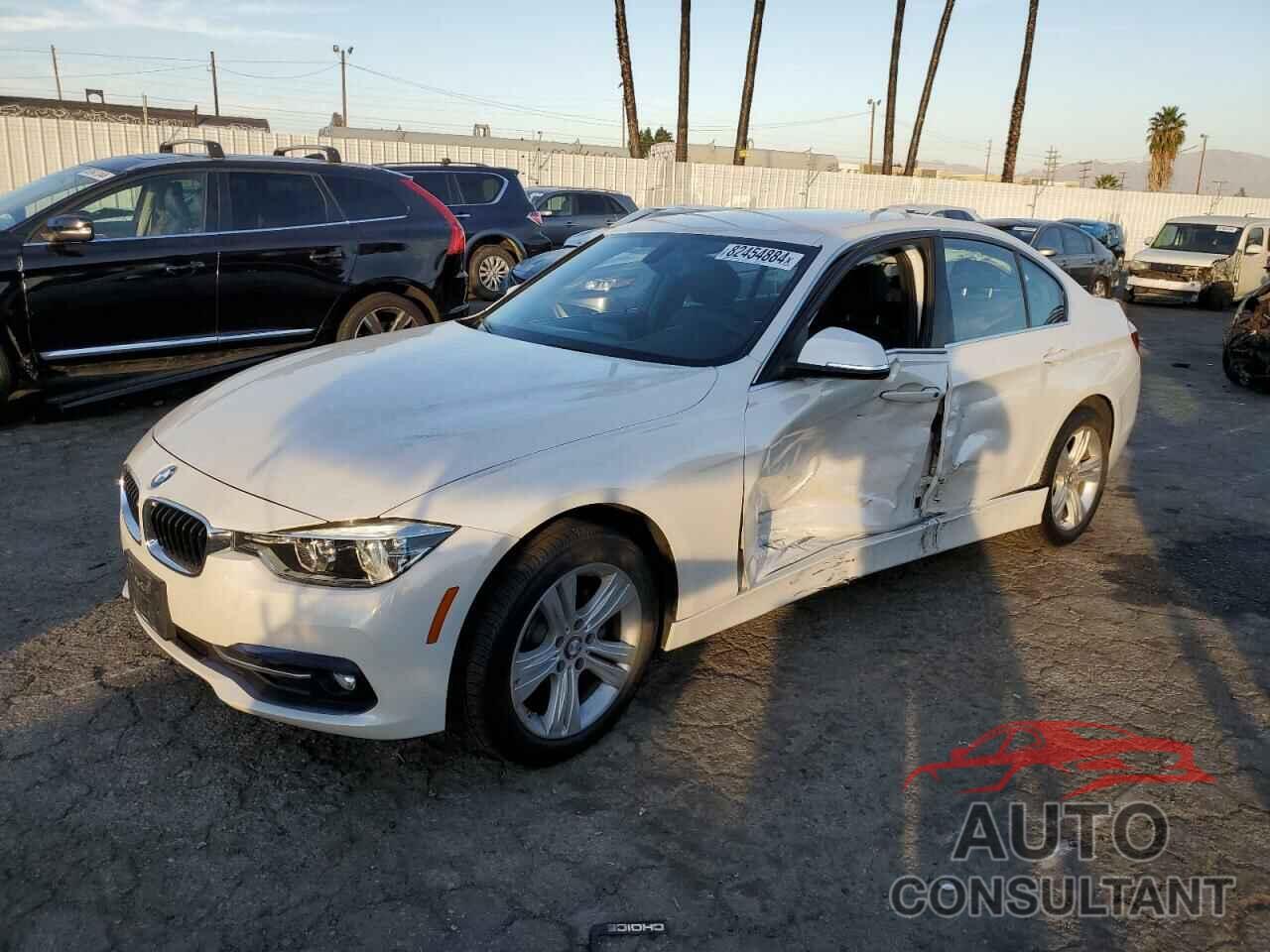 BMW 3 SERIES 2018 - WBA8B9G56JNU57982