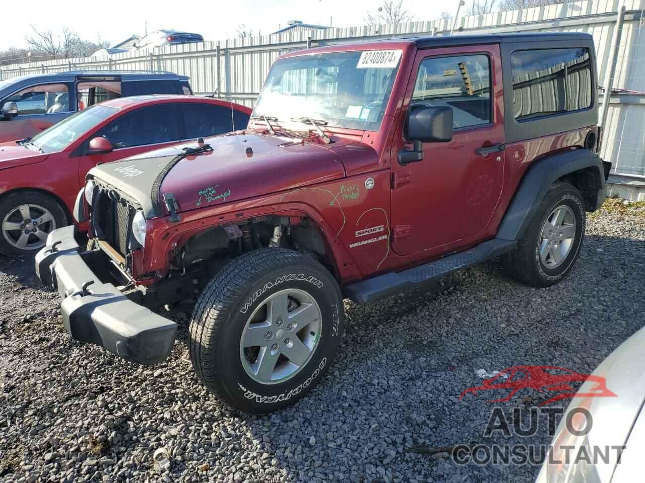 JEEP WRANGLER 2012 - 1C4GJWAG2CL256170