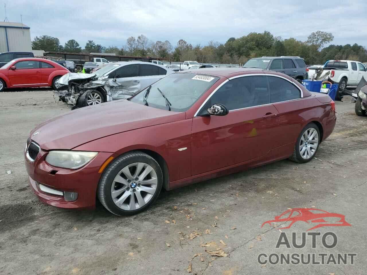 BMW 3 SERIES 2011 - WBADW3C59BE538725
