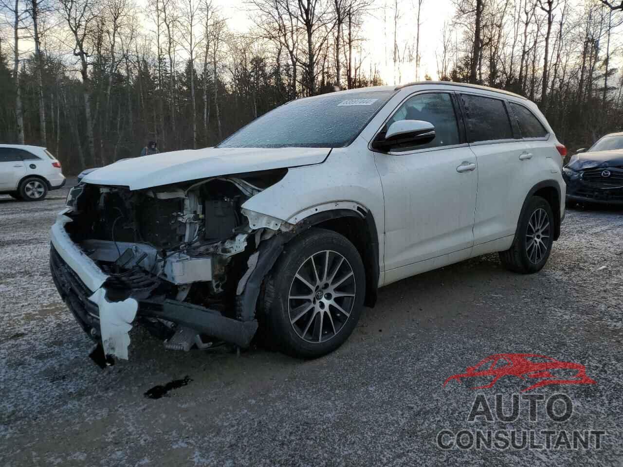 TOYOTA HIGHLANDER 2017 - 5TDJZRFH5HS509540