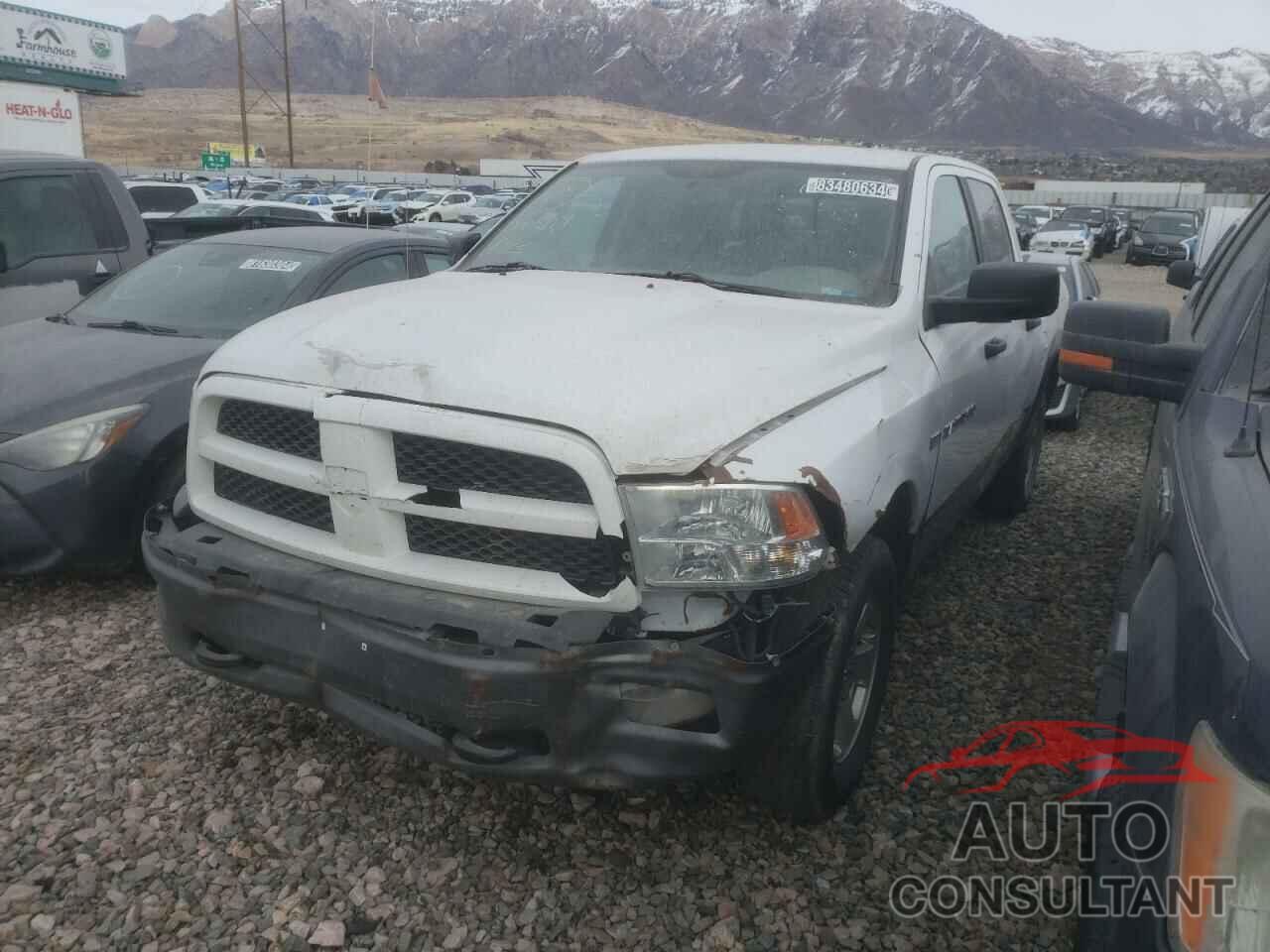 DODGE RAM 1500 2012 - 1C6RD7LT4CS119888