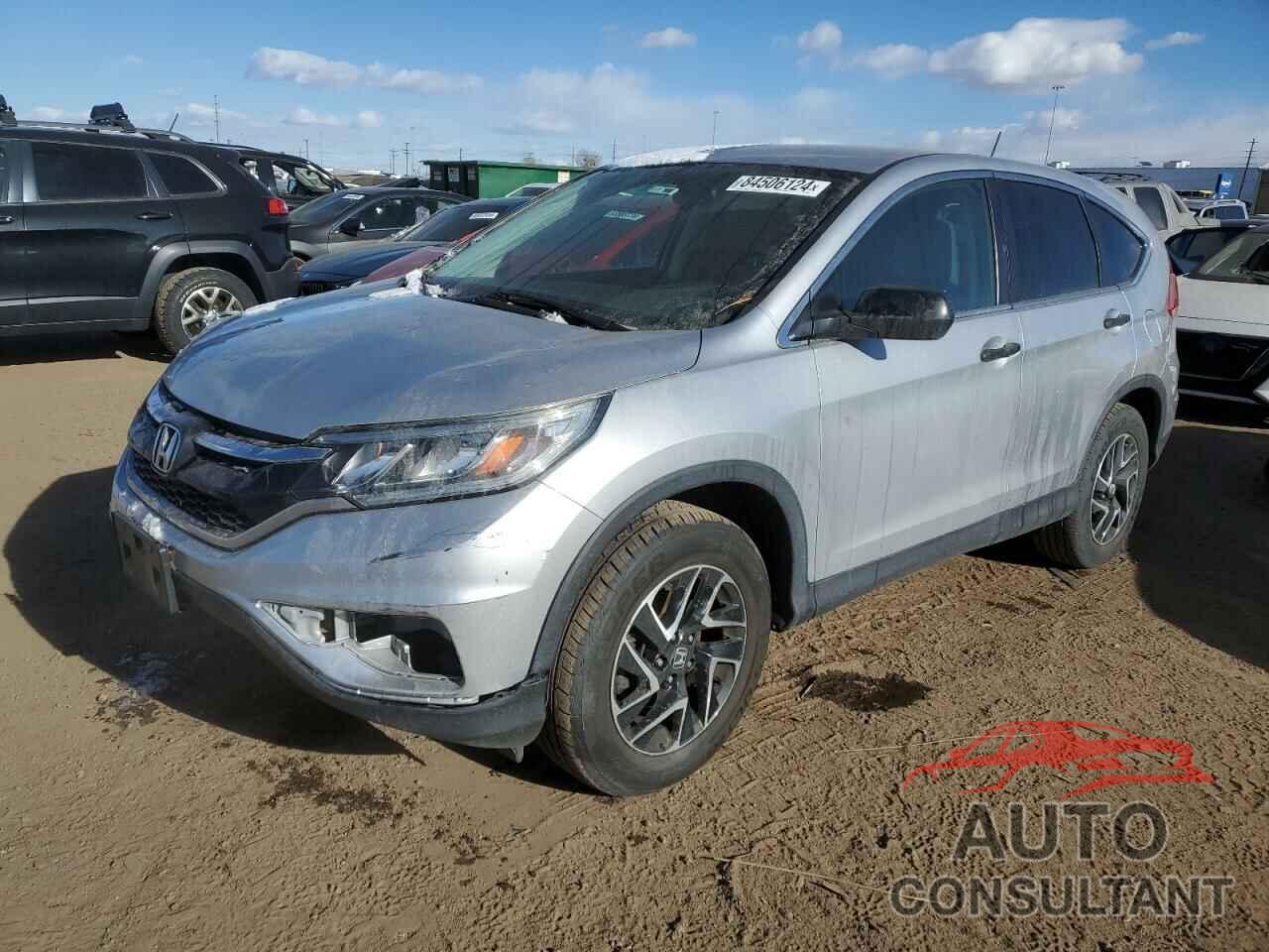 HONDA CRV 2016 - 5J6RM4H48GL059939