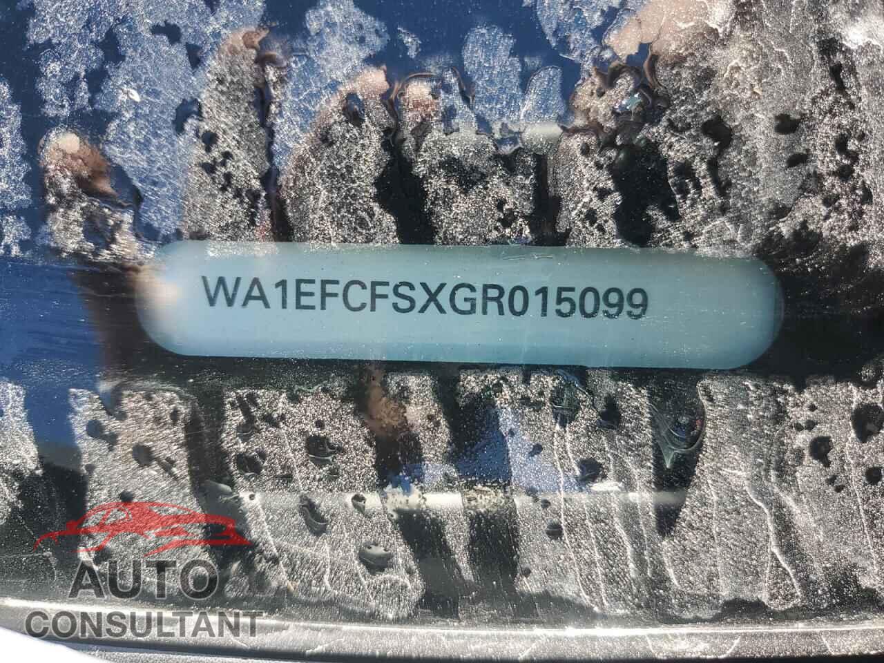 AUDI Q3 2016 - WA1EFCFSXGR015099