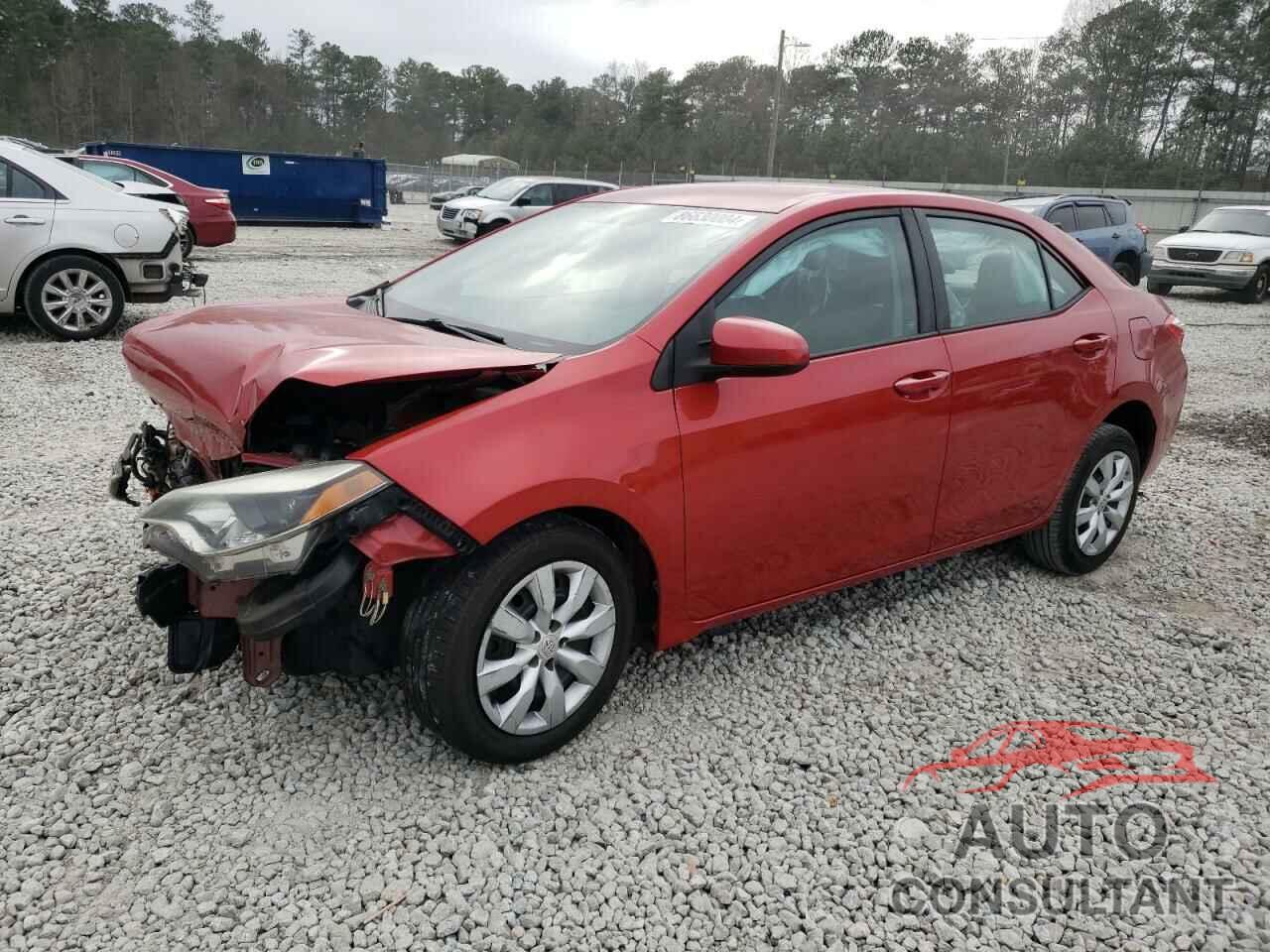 TOYOTA COROLLA 2016 - 5YFBURHE9GP567244