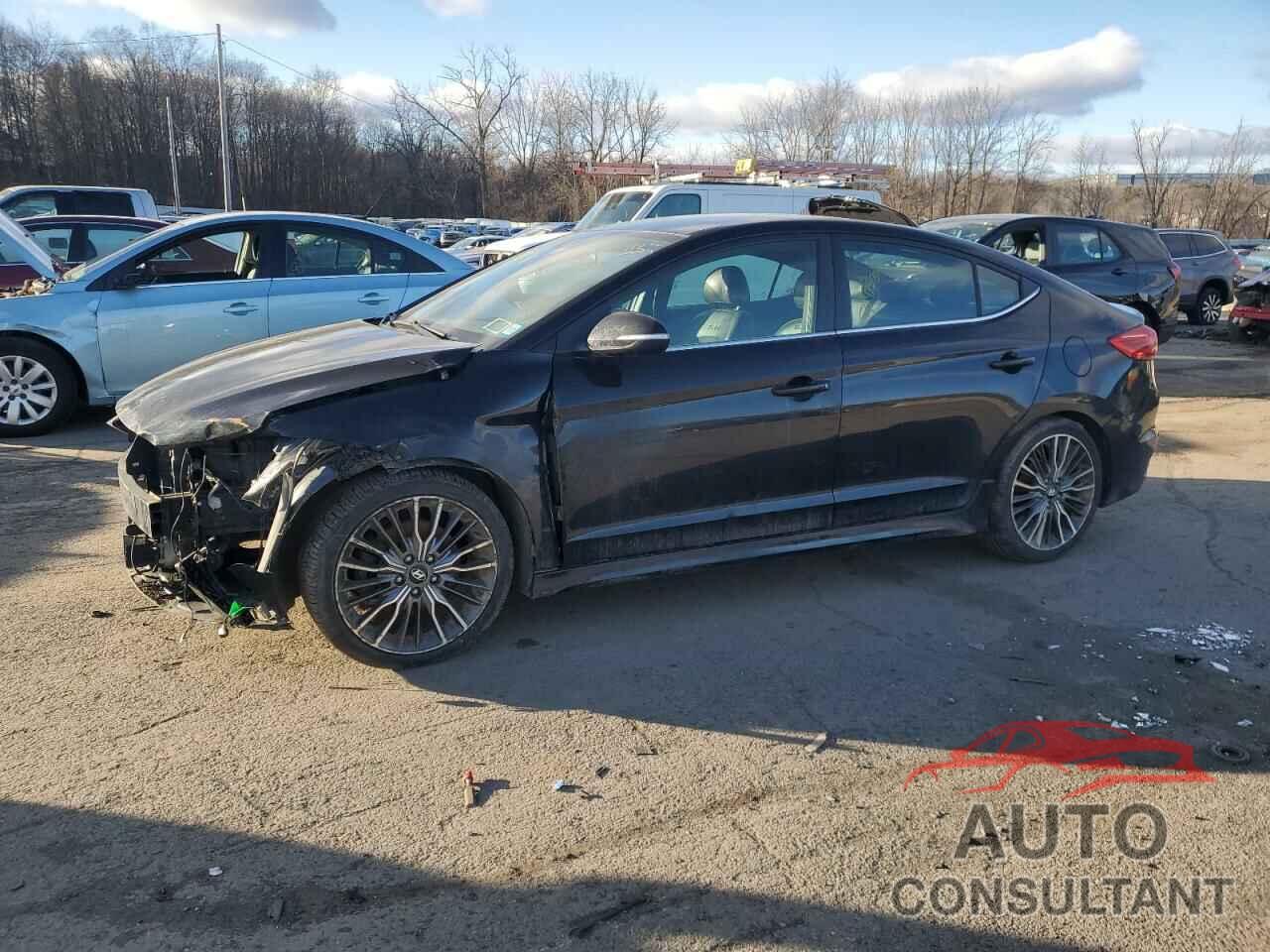 HYUNDAI ELANTRA 2017 - KMHD04LB4HU355890