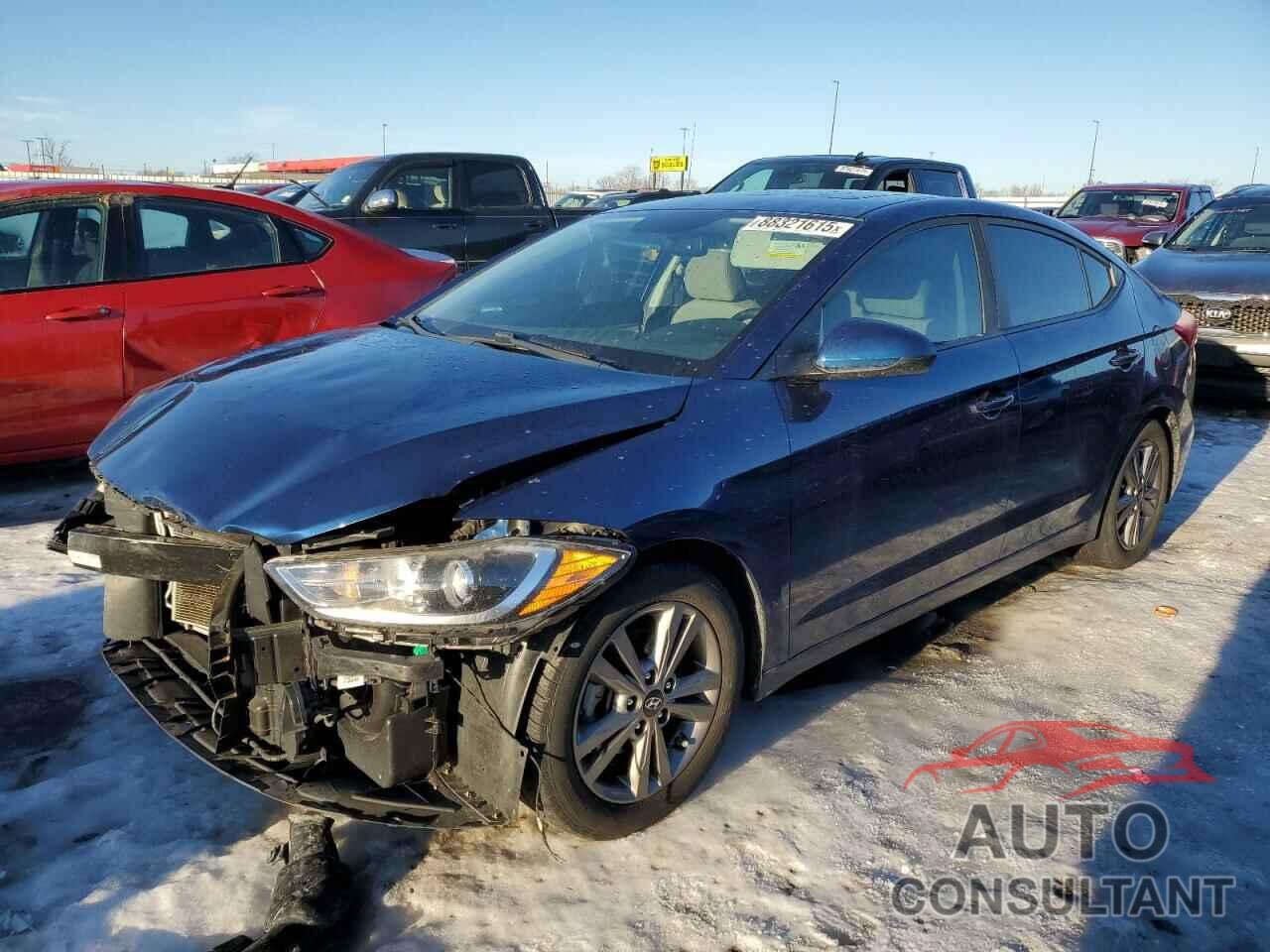 HYUNDAI ELANTRA 2018 - 5NPD84LF0JH347561