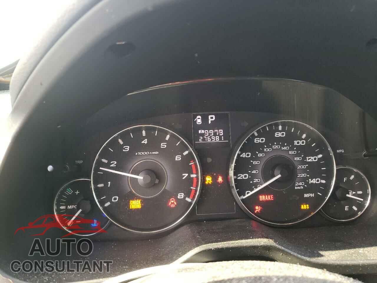SUBARU OUTBACK 2011 - 4S4BRBLC6B3348866