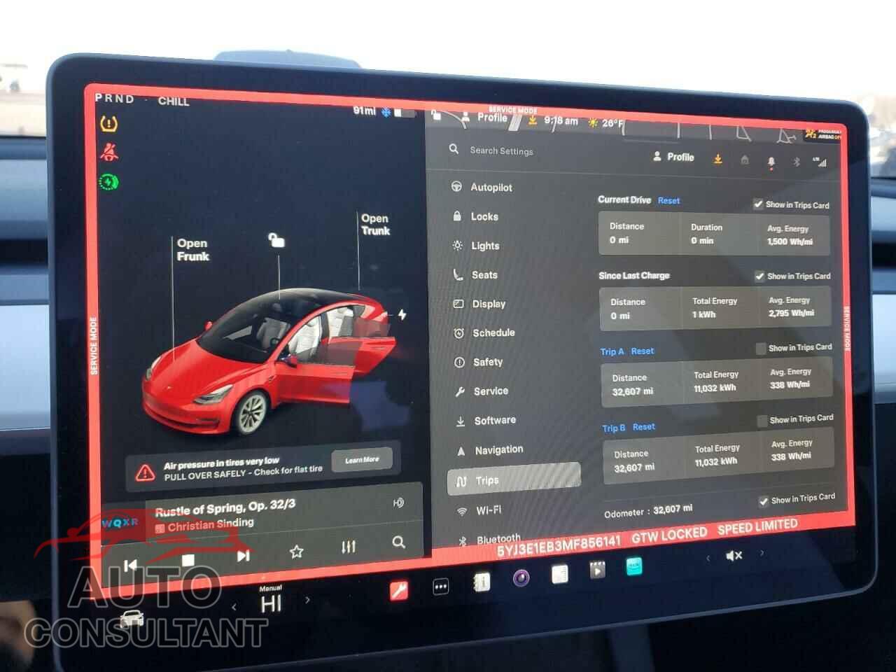 TESLA MODEL 3 2021 - 5YJ3E1EB3MF856141