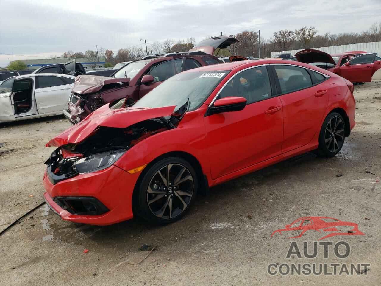 HONDA CIVIC 2020 - 2HGFC2F83LH575687