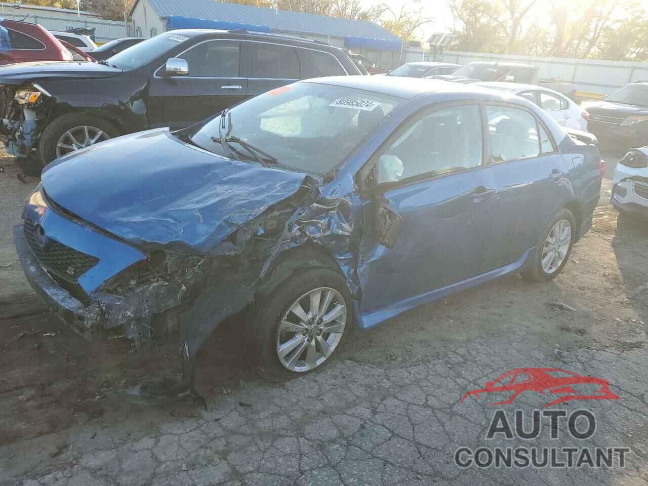 TOYOTA COROLLA 2009 - 1NXBU40E59Z115694