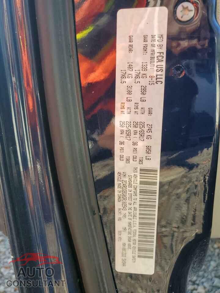 DODGE CARAVAN 2016 - 2C4RDGBG0GR102543