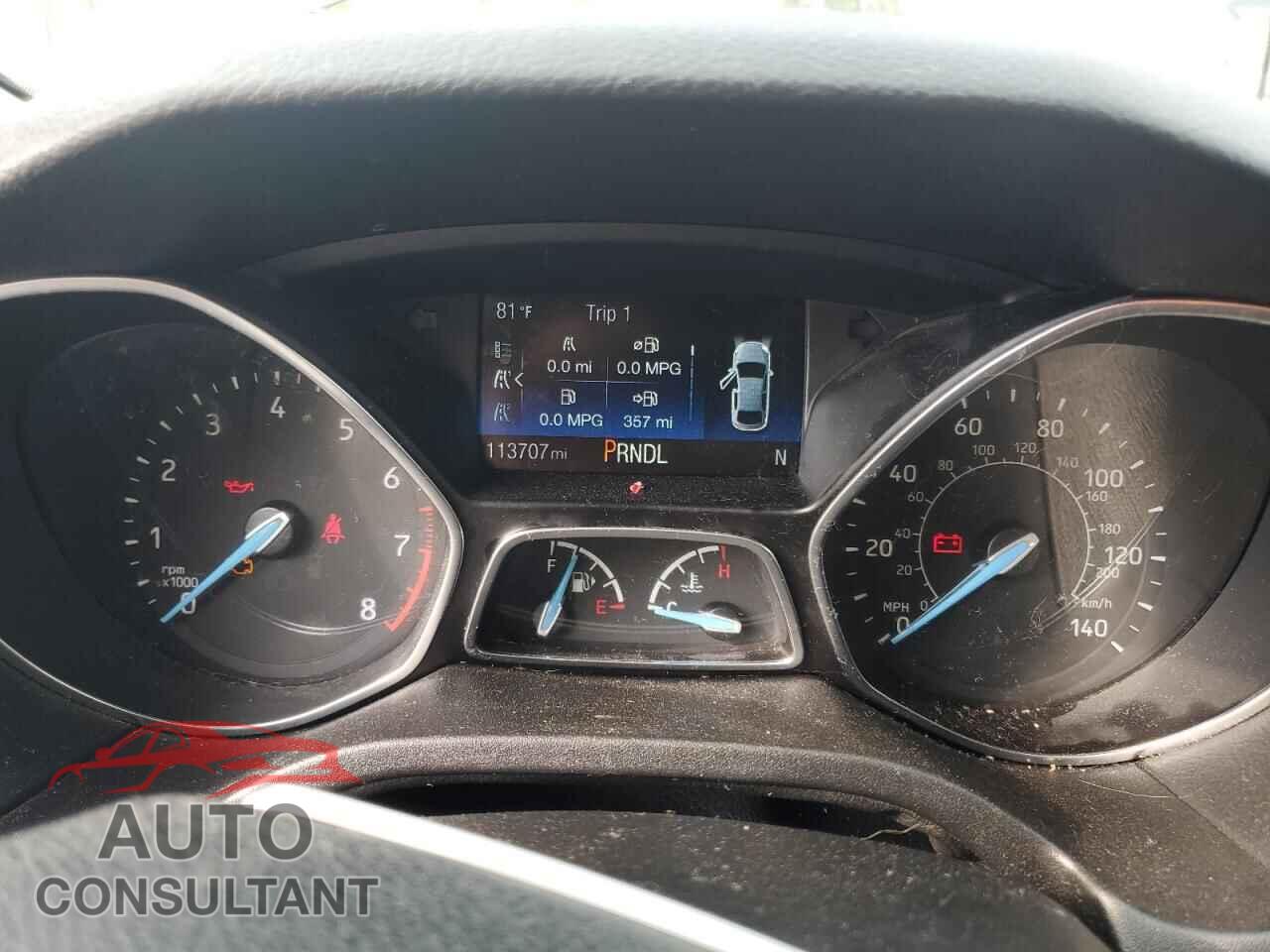 FORD FOCUS 2017 - 1FADP3F23HL304253