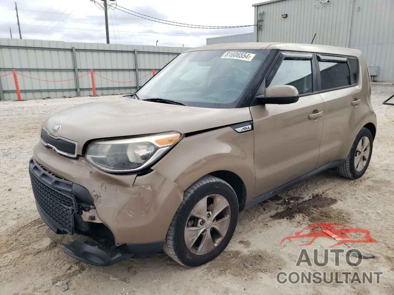 KIA SOUL 2016 - KNDJN2A21G7250334