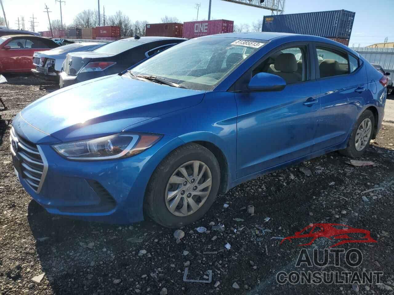 HYUNDAI ELANTRA 2017 - 5NPD74LFXHH197231