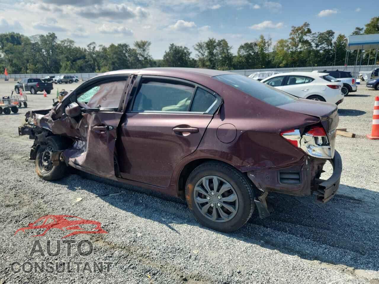 HONDA CIVIC 2012 - 19XFB2F54CE058305