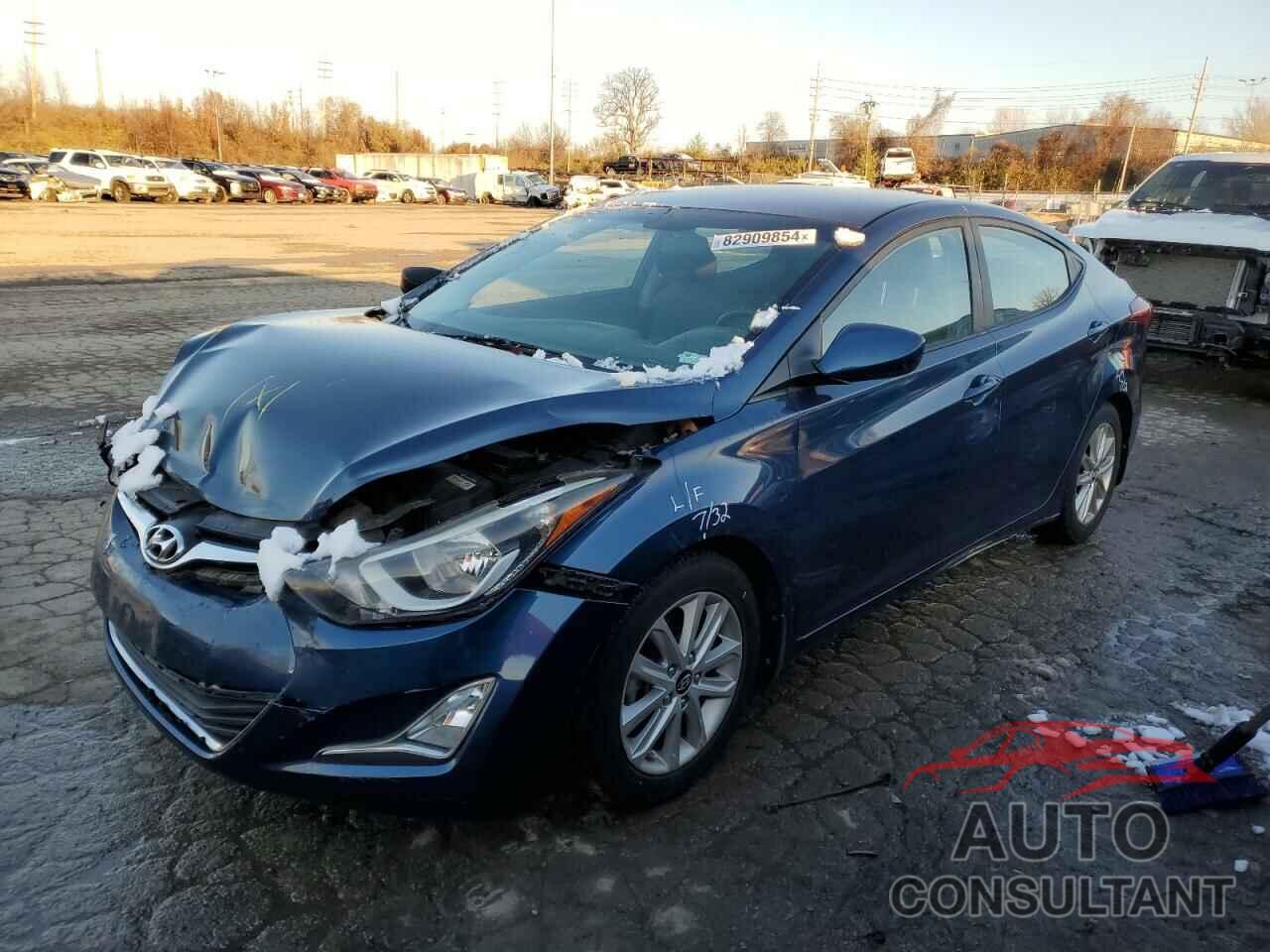 HYUNDAI ELANTRA 2015 - KMHDH4AEXFU394437