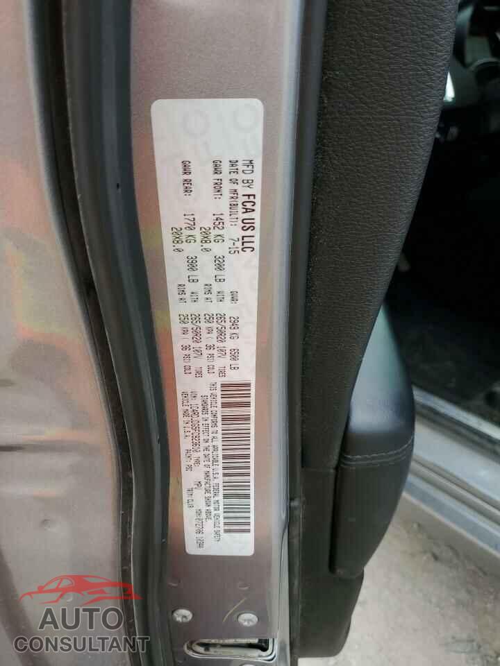 DODGE DURANGO 2015 - 1C4RDJDG5FC923610
