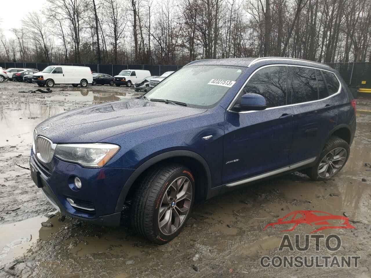 BMW X3 2016 - 5UXWX9C50G0D65078